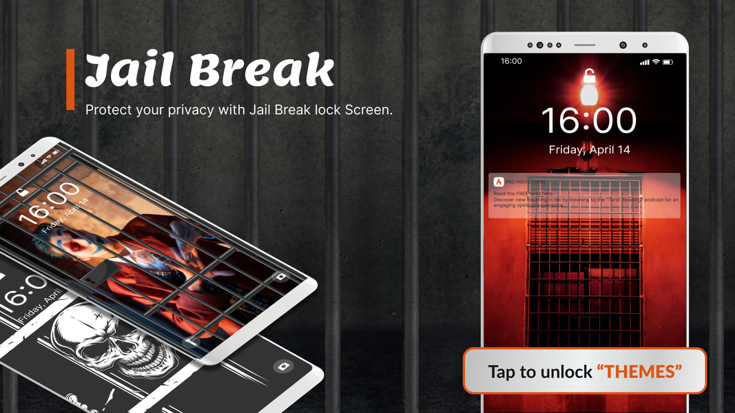 Prison Break Screen Lock App - عکس برنامه موبایلی اندروید
