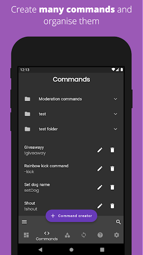 Bot Designer For Discord - Image screenshot of android app
