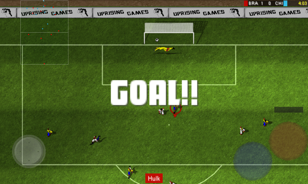 Super Soccer Champs FREE - Gameplay image of android game