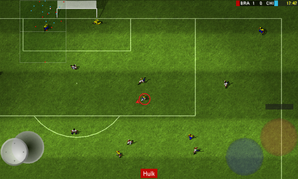Super Soccer Champs FREE - Gameplay image of android game