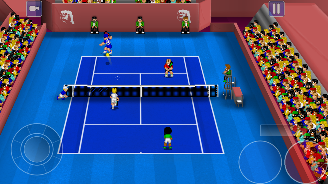 Tennis Champs FREE - Gameplay image of android game