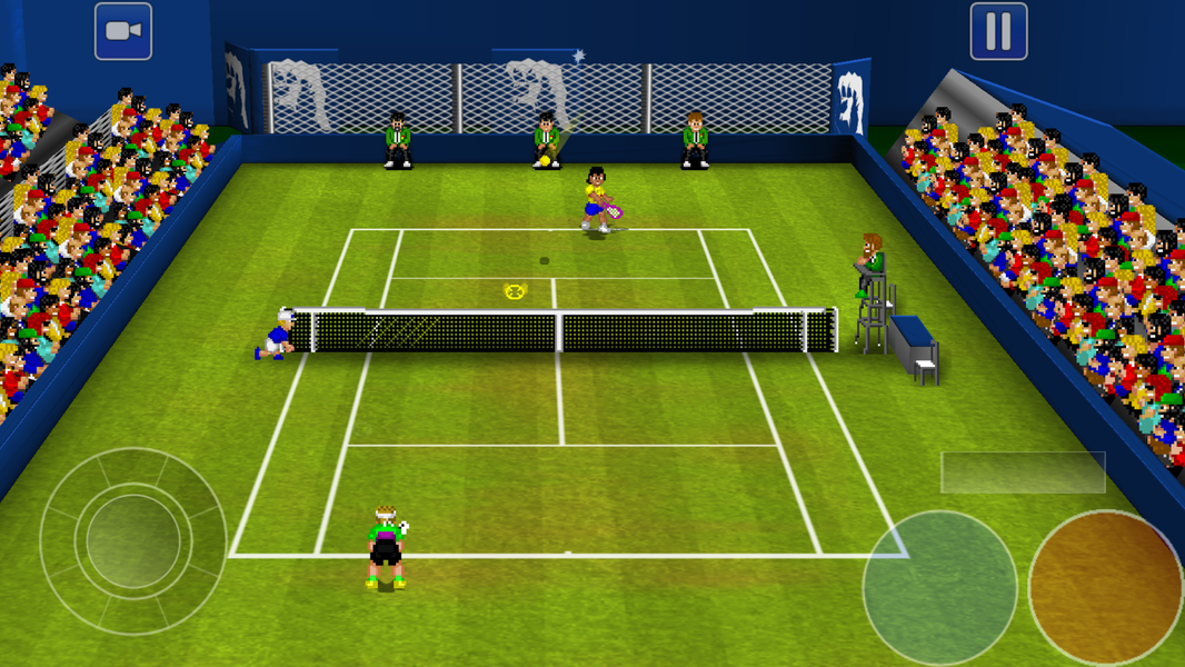 Tennis Champs FREE - Gameplay image of android game