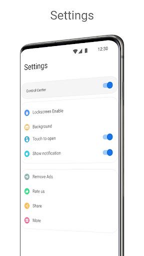 Control Center Android 12 Styl - عکس برنامه موبایلی اندروید