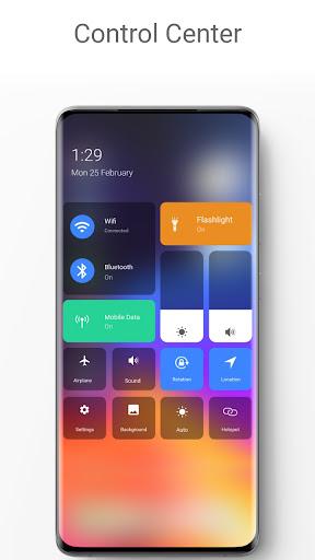OS Style Control Center - عکس برنامه موبایلی اندروید