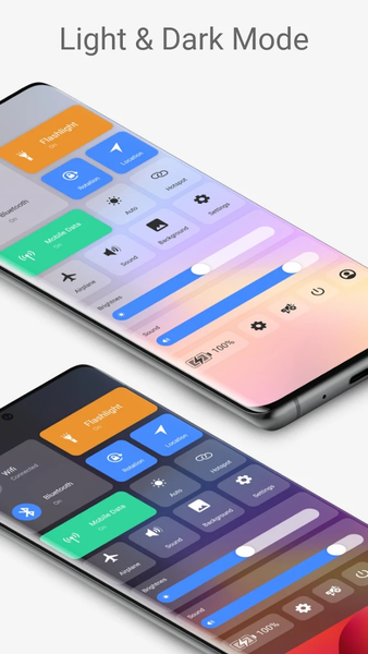 Control Center Mac Style - عکس برنامه موبایلی اندروید