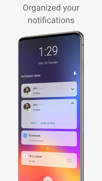 Control Center Mac Style - عکس برنامه موبایلی اندروید