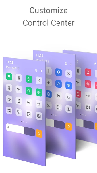Oppo Style Control Center - عکس برنامه موبایلی اندروید