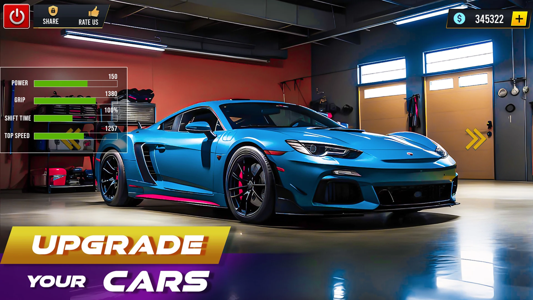 Speed Car Racing Game Offline - Gameplay image of android game