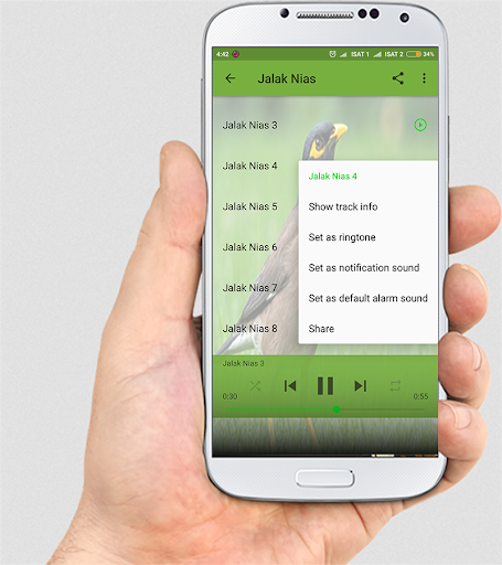 MASTER KICAU JALAK NIAS LENGKAP - Image screenshot of android app