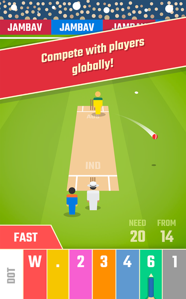 Super Over - Fun Cricket Game! - عکس بازی موبایلی اندروید