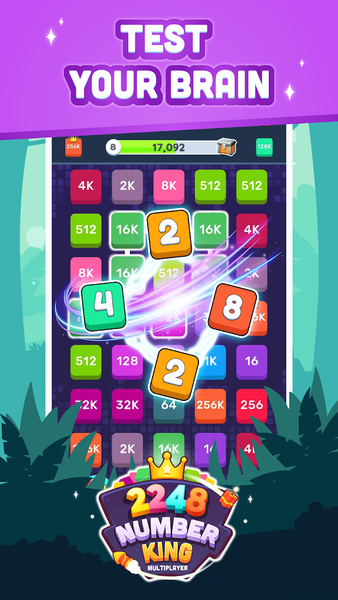 2248 Number King - Multiplayer - Gameplay image of android game