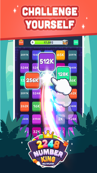 2248 Number King - Multiplayer - Gameplay image of android game