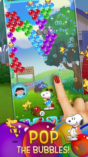 Bubble Shooter - Snoopy POP! - Gameplay image of android game