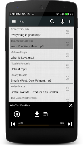 Download Mp3 Music - Image screenshot of android app