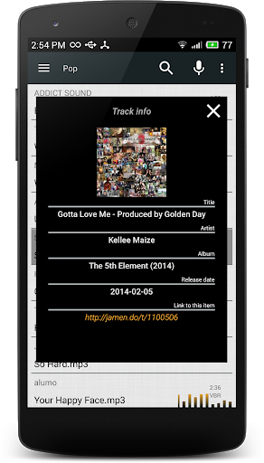 Download Mp3 Music - Image screenshot of android app