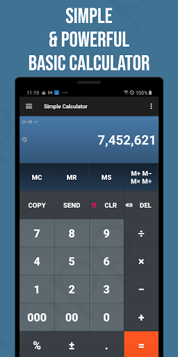 Smart Calculator - Image screenshot of android app