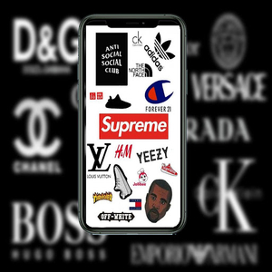 Download Supreme Louis Vuitton And Off White iPhone Wallpaper