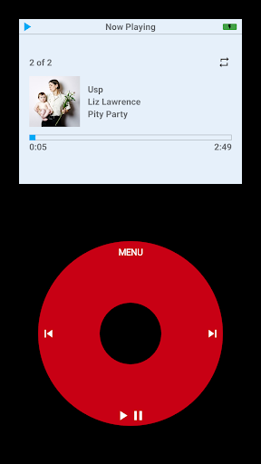 retroPod: ClickWheel Music App - Image screenshot of android app