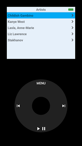 retroPod: ClickWheel Music App - عکس برنامه موبایلی اندروید