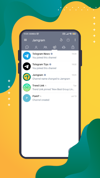 JamGram Messenger Plus - عکس برنامه موبایلی اندروید
