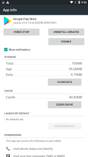 Play Store Settings Shortcut - عکس برنامه موبایلی اندروید