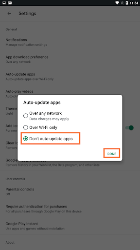 Stop Play Store APP Auto Update - عکس برنامه موبایلی اندروید