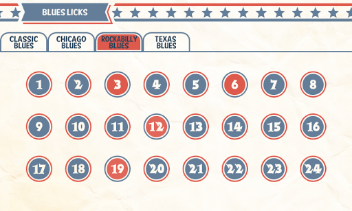 96 Blues Guitar Licks - Image screenshot of android app