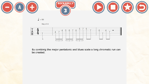 96 Blues Guitar Licks - Image screenshot of android app
