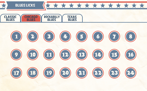 96 Blues Guitar Licks - Image screenshot of android app