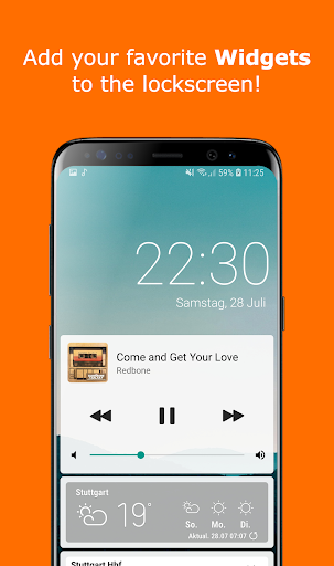 Ava Lockscreen - Image screenshot of android app