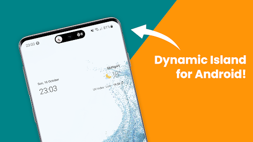 Dynamic Island - dynamicSpot - عکس برنامه موبایلی اندروید