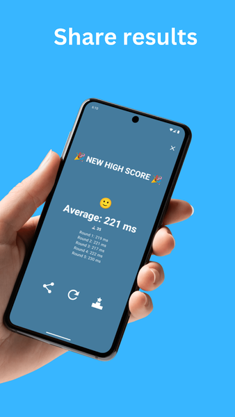 Reaction Time & Reflex - RTap - Gameplay image of android game