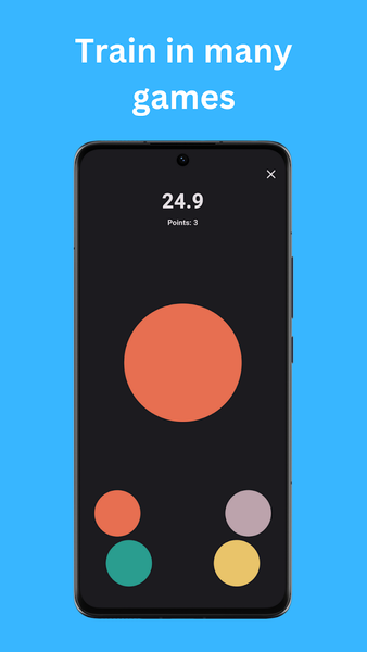 Reaction Time & Reflex - RTap - Gameplay image of android game