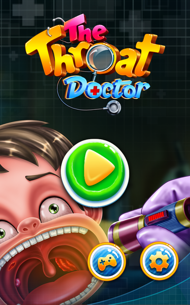 The Throat Doctor  Ent DR game - Gameplay image of android game