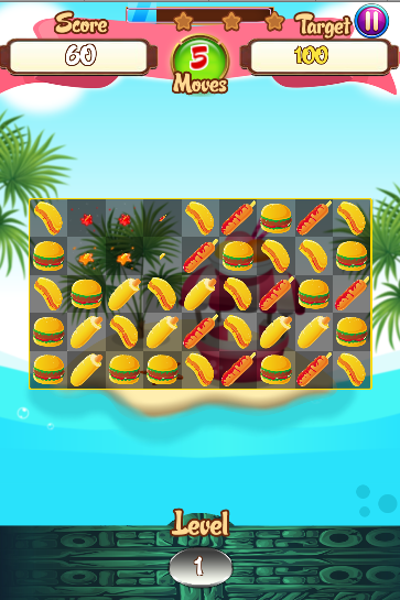 Matching Food - Gameplay image of android game