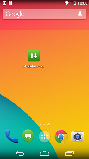 Mobile Networks - Image screenshot of android app
