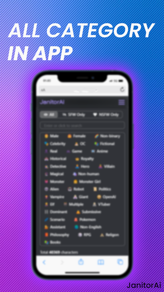 Janitor AI - Image screenshot of android app