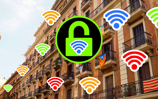 WIFI SCAN OPEN NETWORKS - عکس برنامه موبایلی اندروید