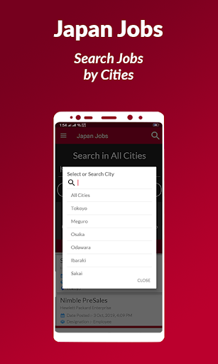 Japan Jobs - Image screenshot of android app