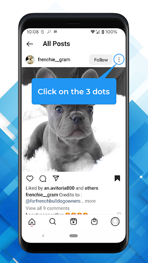 Repost for Instagram - JaredCo - Image screenshot of android app