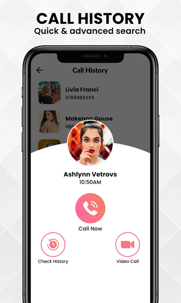 Call History Any Number Detail - عکس برنامه موبایلی اندروید