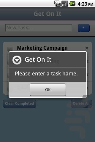 Get On It - Image screenshot of android app