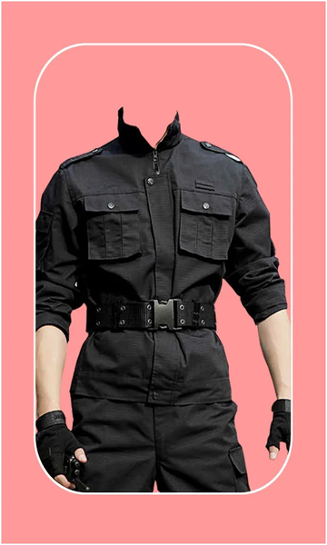 Military Dress Suit PhotoMaker - Image screenshot of android app