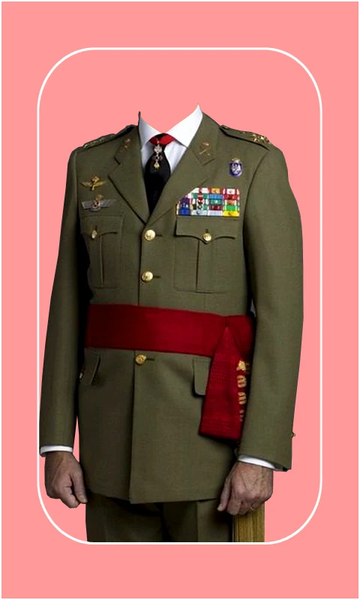 Military Dress Suit PhotoMaker - Image screenshot of android app