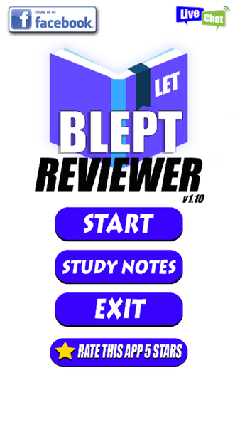 BLEPT Reviewer 2023 - Image screenshot of android app