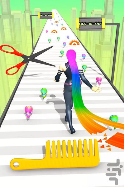 پرنسس مو بلند | بازی دخترانه - Gameplay image of android game