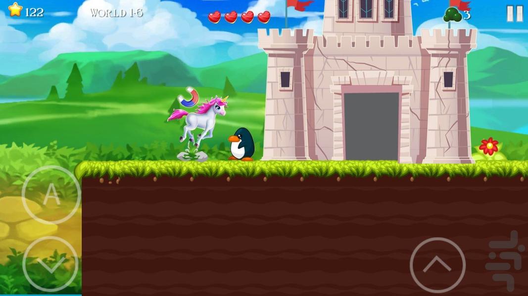 بازی دخترانه اسب تک شاخ - Gameplay image of android game