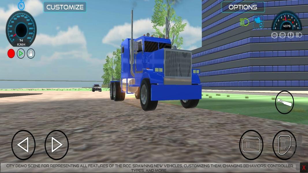 راننده تریلی ماک | بازی ماشین - عکس بازی موبایلی اندروید