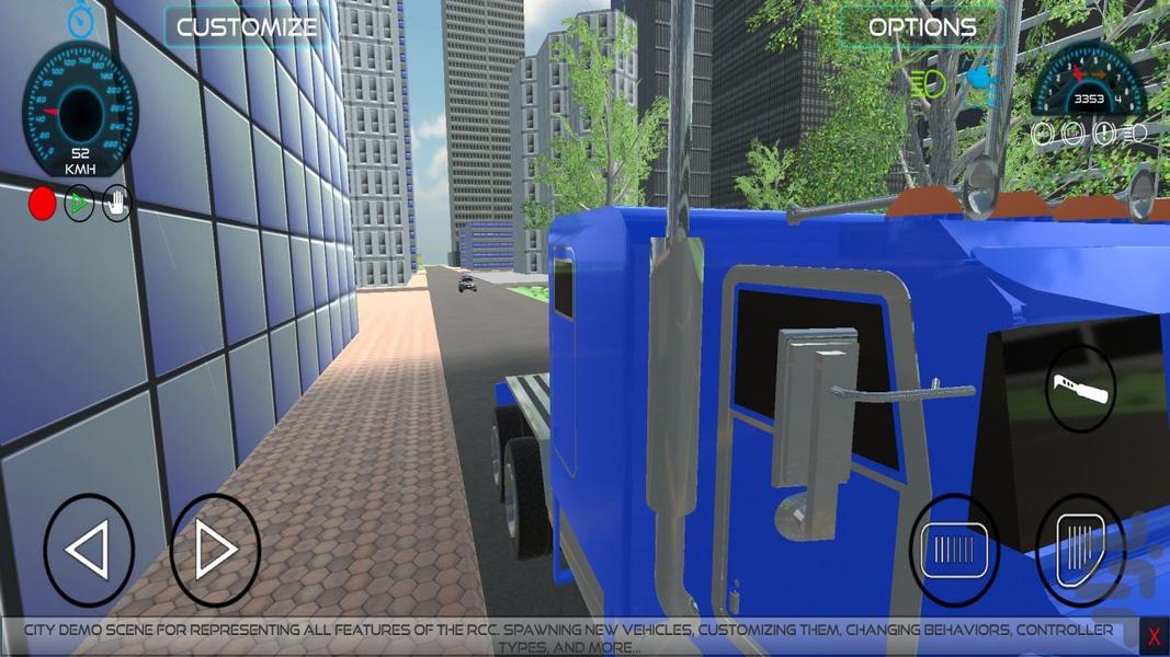 راننده تریلی ماک | بازی ماشین - عکس بازی موبایلی اندروید