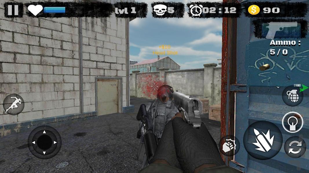 تفنگ بازی-کانتر - عکس بازی موبایلی اندروید